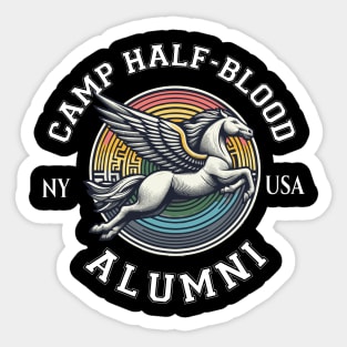 camp half blood - percy jackson - colored Sticker